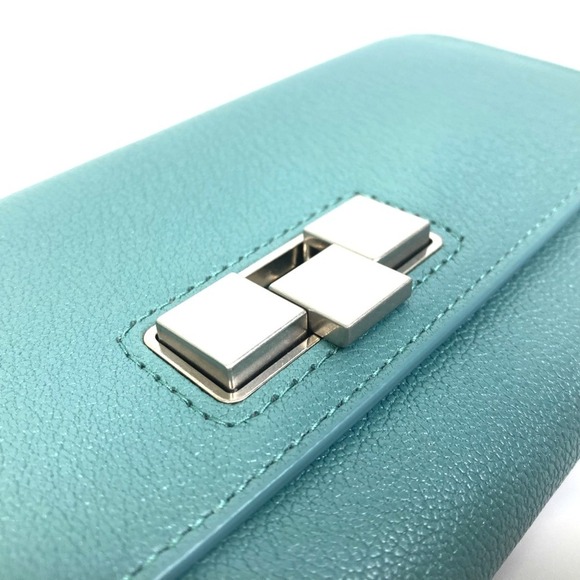 BOTTEGA VENETA Blue Wallet - Picture 4 of 16